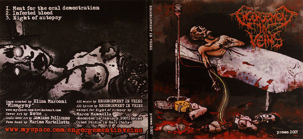 Engorgement In Veins : Promo 2007 (CDr, Promo)