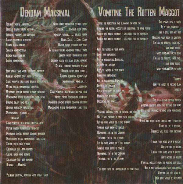 Turbidity : Vomiting The Rotten Maggot (CD, MiniAlbum, RE)