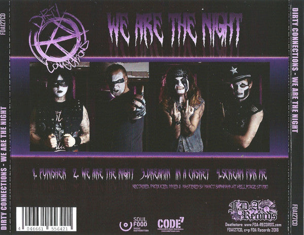 Dirty Connections : We Are The Night (CD, MiniAlbum)
