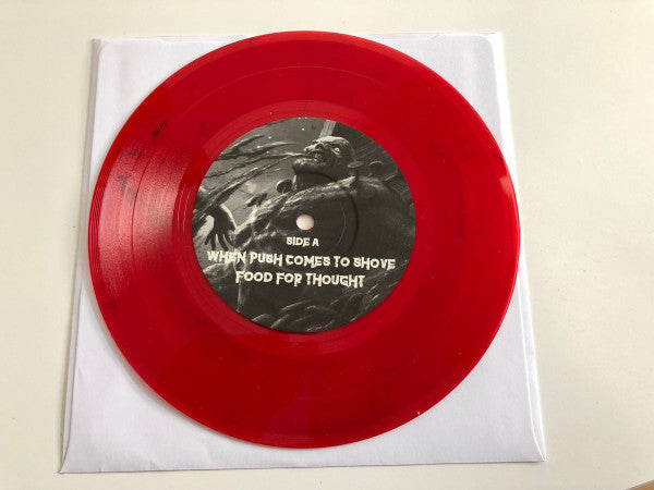 Carnal Decay : When Push Comes To Shove (7", EP, Ltd, red)