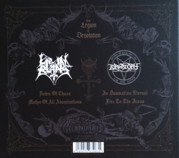 Lie In Ruins / Purgatory (2) : The Legion Of Desolation (CD, EP, Ltd)