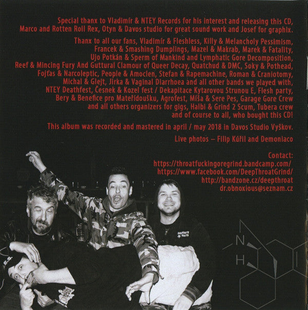 Deep Throat (5) : Narcopulation (CD, Album)