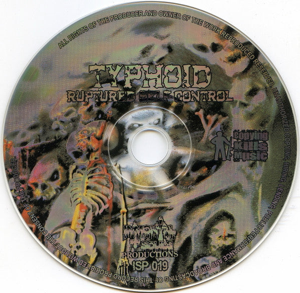 Typhoid (3) : Ruptured Self Control (CD, Album, RE)