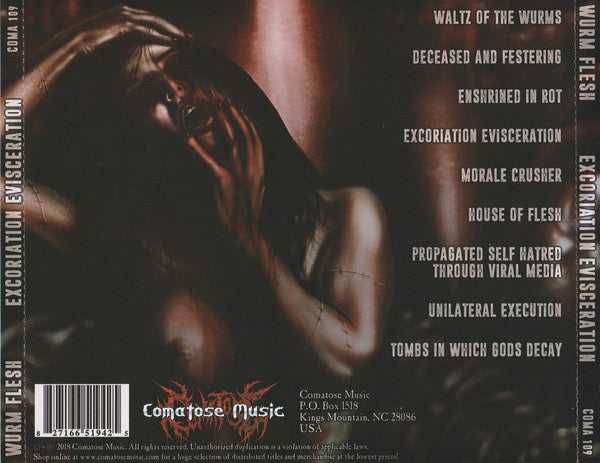 Wurm Flesh : Excoriation Evisceration (CD, Album)
