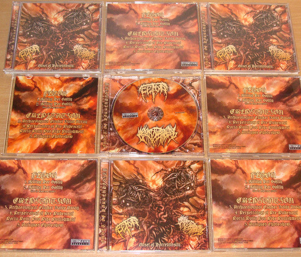 Fetor / Crepitation : Onset Of Horrendosity (CD, MiniAlbum)