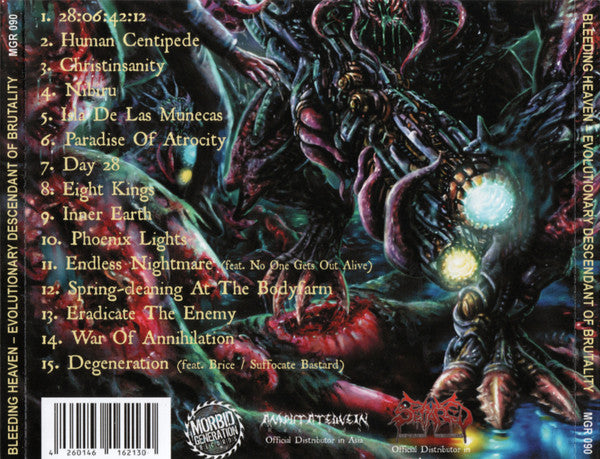 Bleeding Heaven : Evolutionary Descendant Of Brutality (CD, Album)