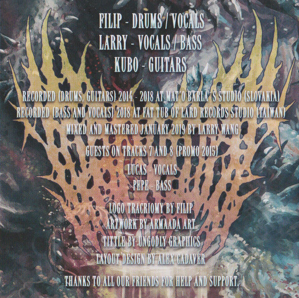 Tracriomy : Cephalopodic Transmutual Contamination (CD, Album)