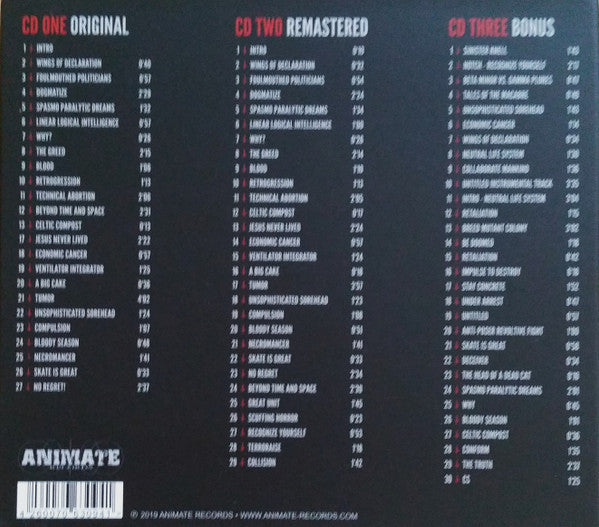 Blood (5) : Impulse To Destroy (30th Anniversary Edition) (CD, Album, RE + CD, Album, RE, RM + CD + Ltd)