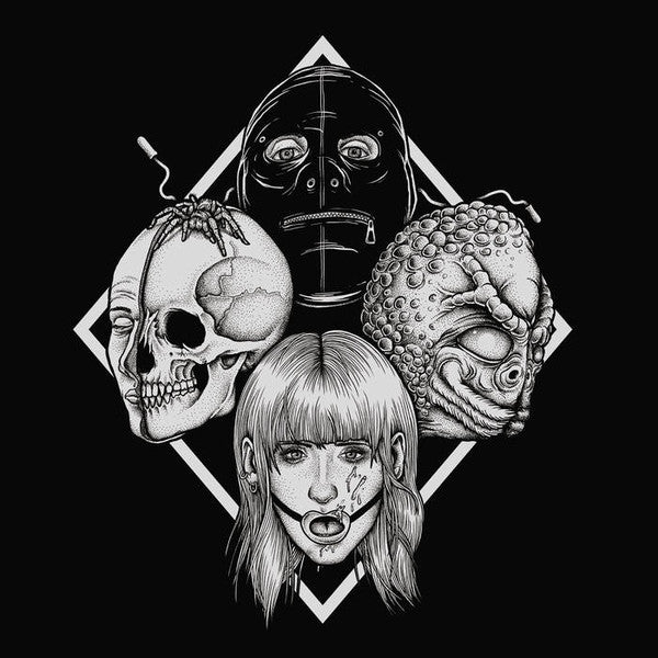Gonorrhea Pussy / The Creatures from the Tomb / Undying Lust For Cadaverous Molestation / Plasma (9) : Fo(u)r The Gore And The Lustful Perversity (CD)