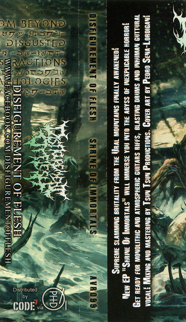 Disfigurement Of Flesh : Shrine Of Immortals (CD, EP)
