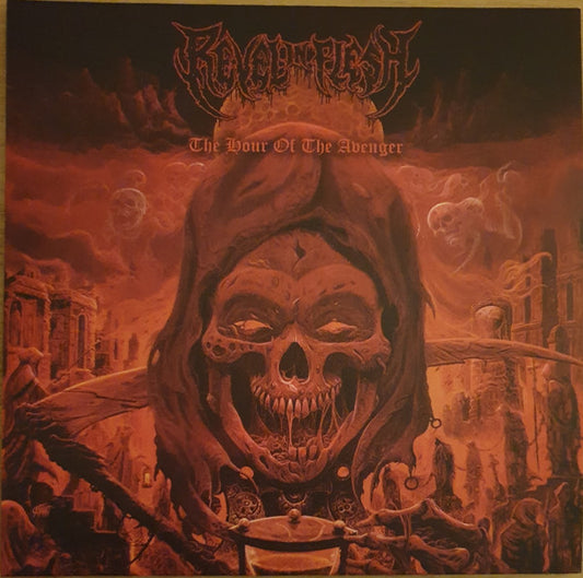 Revel In Flesh : The Hour Of The Avenger (LP, Album, Ltd)