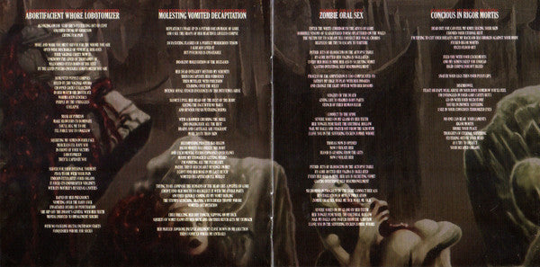 Putridity : Mental Prolapse Induces Necrophilism (CD, Album, RP)