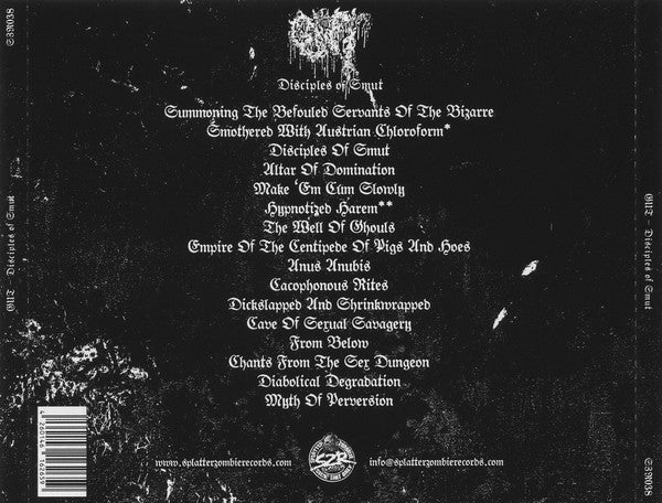 Gut : Disciples Of Smut (CD, Album)