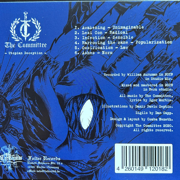 The Committee (13) : Utopian Deception (CD, Album, Dig)