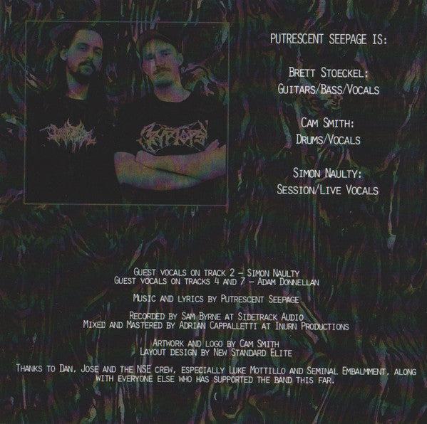 Putrescent Seepage : Dead And Demented (CD, Album)