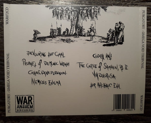 Purgatory (2) : Ωmega Void Tribvnal (CD, Album, RP)