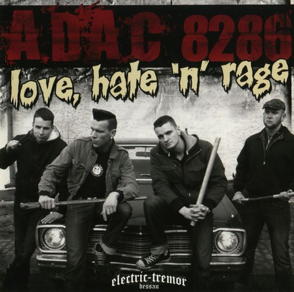 A.D.A.C. 8286 : Love, Hate 'N' Rage (CD, Album)