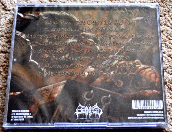Human Mastication : Grotesque Mastication Of Putrid Innards (CD, Album)