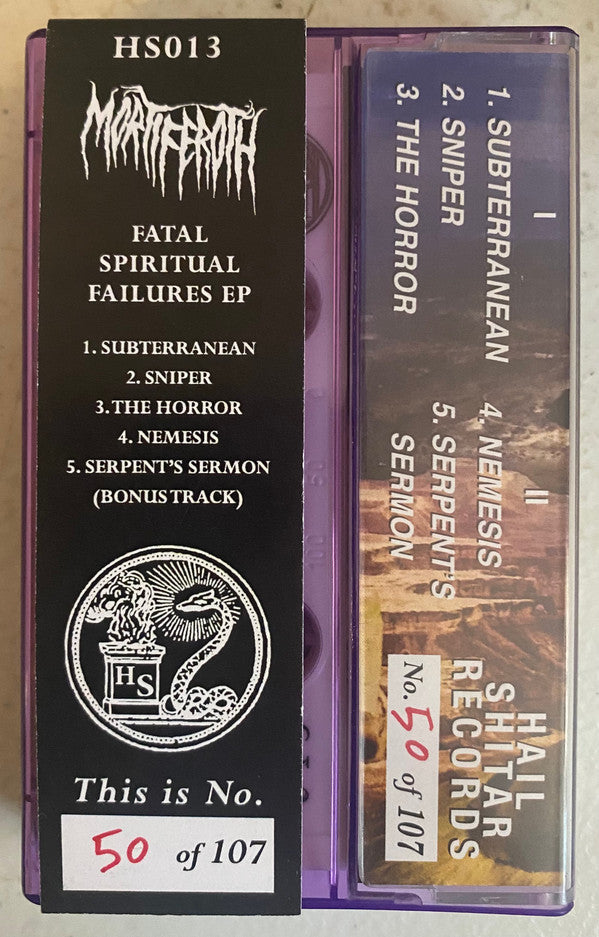 Mortiferoth : Fatal Spiritual Failures (Cass, EP, Ltd)
