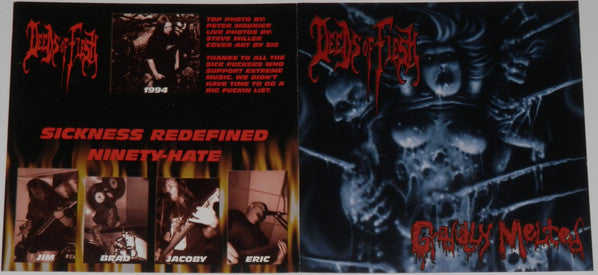 Deeds Of Flesh : Gradually Melted (CD, EP, RE)