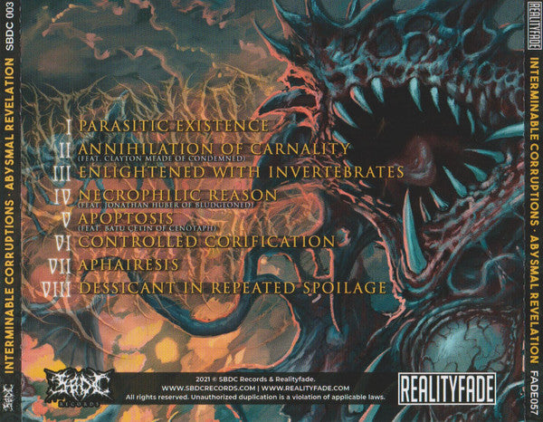 Interminable Corruptions : Abysmal Revelation (CD, Album)