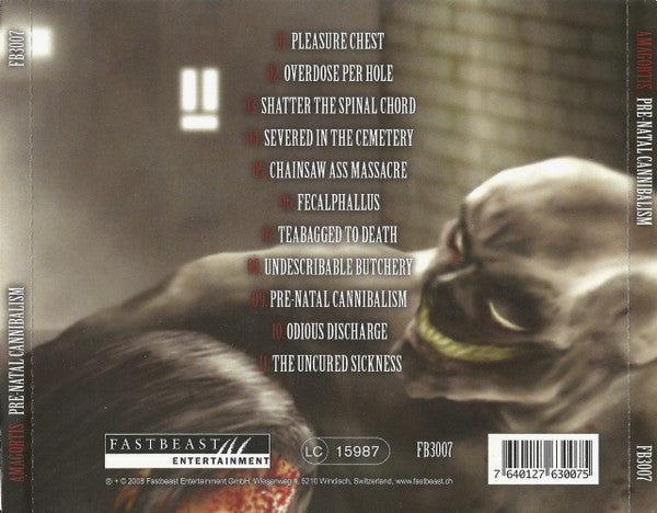 Amagortis : Pre-Natal Cannibalism (CD, Album)