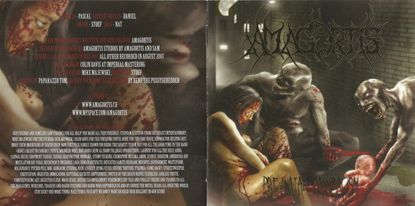 Amagortis : Pre-Natal Cannibalism (CD, Album)