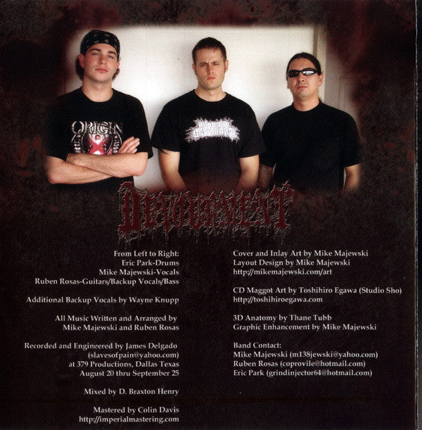 Devourment : Butcher The Weak (CD, Album)