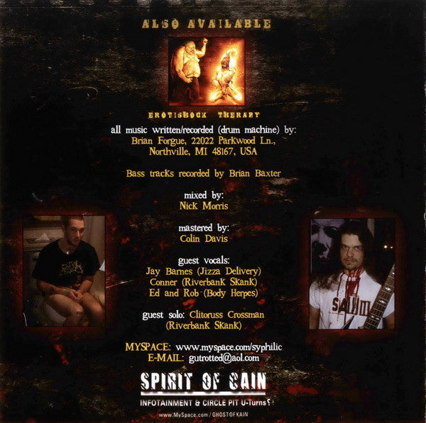 Syphilic : Symphony Of Slit Throats (CD, EP)