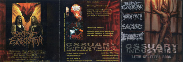 Sect Of Execration / Godless Truth / Sarcolytic / Devourment : Limb Splitter (CD)