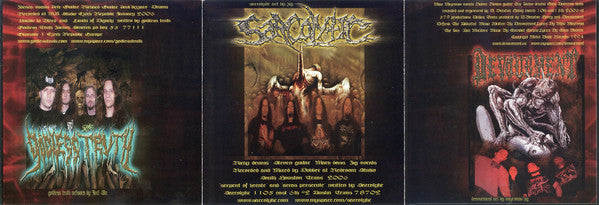 Sect Of Execration / Godless Truth / Sarcolytic / Devourment : Limb Splitter (CD)