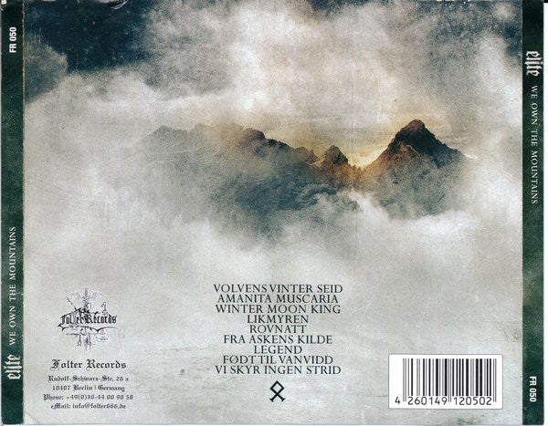 Elite (4) : We Own The Mountains (CD, Album)