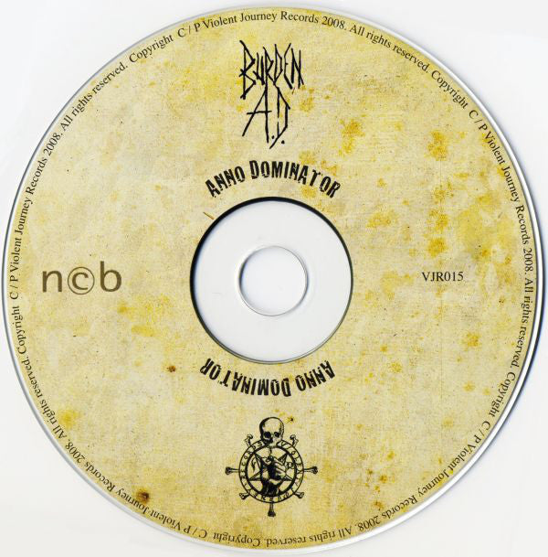 Burden A.D. : Anno Dominator (CD, Album)