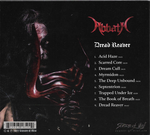 Abbath (2) : Dread Reaver (CD, Album, Dig)