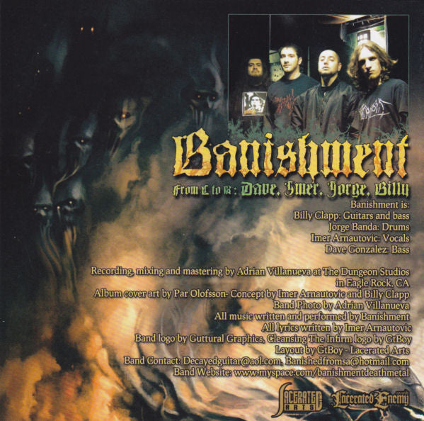 Banishment : Cleansing The Infirm (CD, Album, Ltd, Sli)