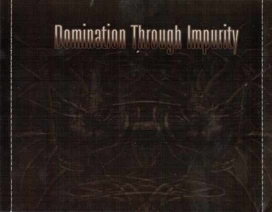 Domination Through Impurity : Masochist (CD, Album)
