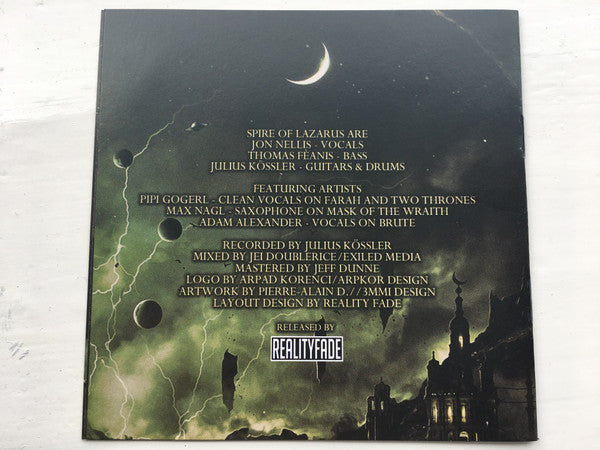Spire Of Lazarus : Soaked In The Sands (CD, Album)