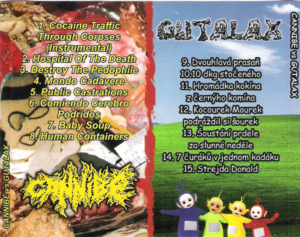 Cannibe vs Gutalax : Mondo Cadavere / Telecockies (CD)
