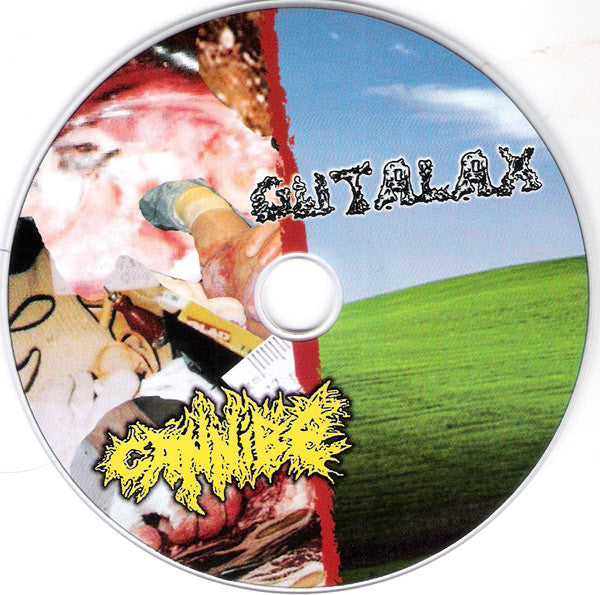 Cannibe vs Gutalax : Mondo Cadavere / Telecockies (CD)