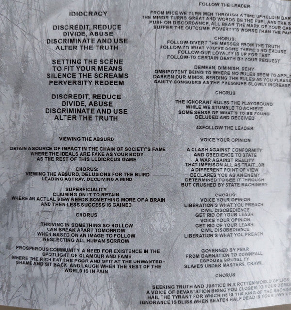 Sickrecy : Salvation Through Tyranny (CD, Album)