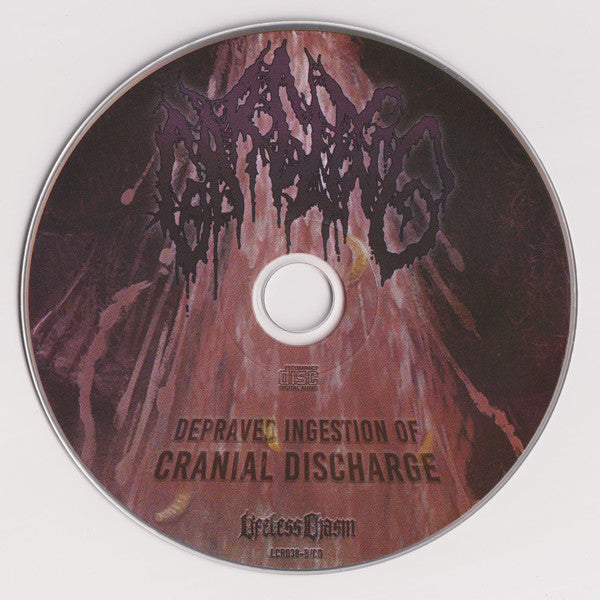 Gargling : Depraved Ingestion Of Cranial Discharge (CD, Album, Ltd)
