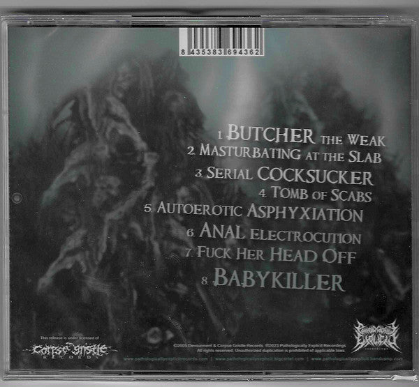 Devourment : Butcher The Weak  (CD, Album, RE)