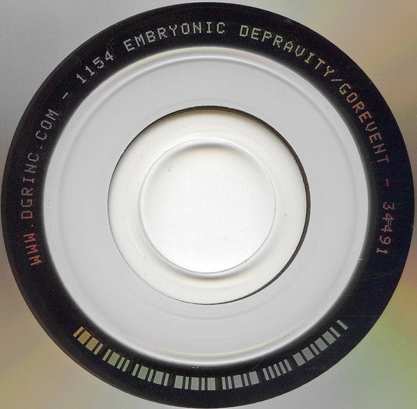 Embryonic Depravity / Gorevent : Malignant Opus Of Inherited Depravities (CD, EP)