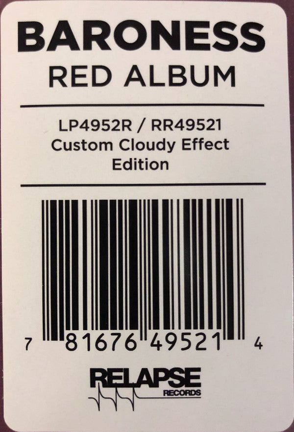 Baroness : Red Album (2x12", Album, RE, RP, Red)