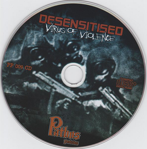 Desensitised : Virus Of Violence (CD, Album, Enh)