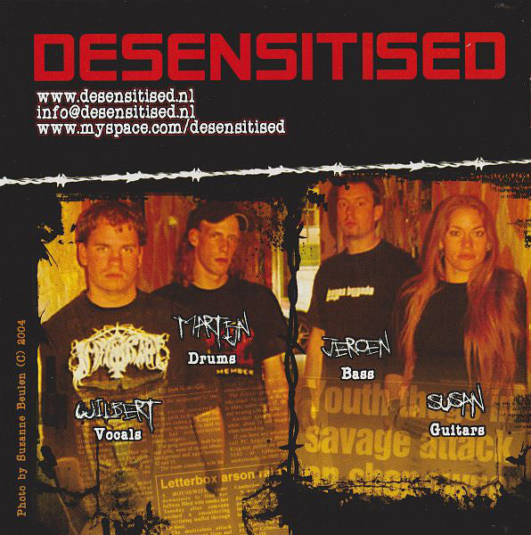 Desensitised : Virus Of Violence (CD, Album, Enh)