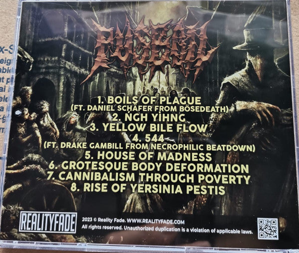 Pusboil : Ancient Stories Of Suffering And Disease (CD, Album)