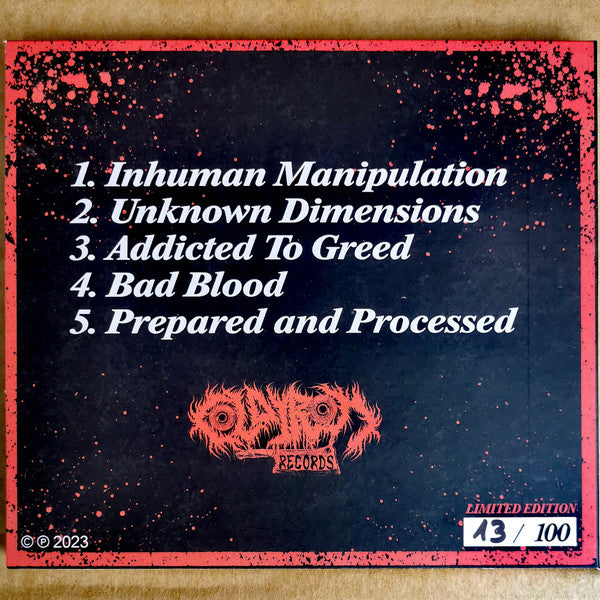 Impending Mindfuck : Modus Operandi (CDr, EP, Ltd, Num, Dig)