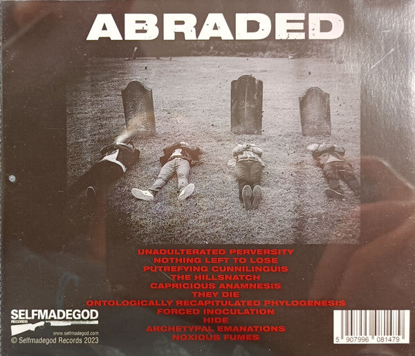 Abraded : Unadulterated Perversity (CD, Album)