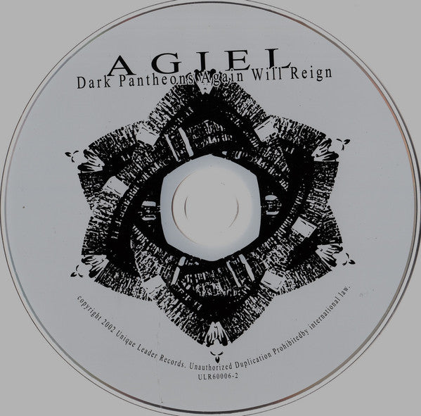 Agiel : Dark Pantheons Again Will Reign (CD, Album)